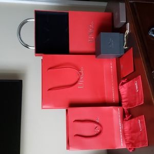 UNO DE 50 Jewelry Box and Bags in Excellent conditions